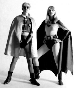 andy warhol nico batman robin photo esquire 1967 c. Globe Photos